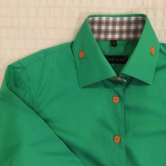 Jared Lang Women's Button Down Dress Shirt - Picture 3 of 8